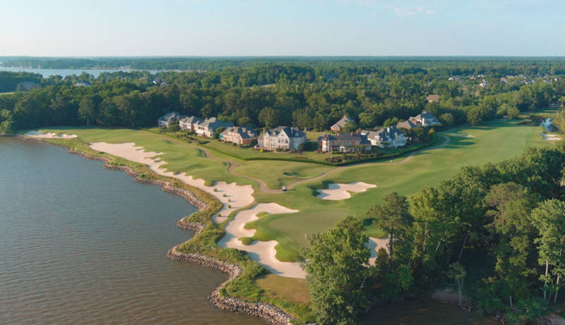 Two Rivers Country Club Drone Image